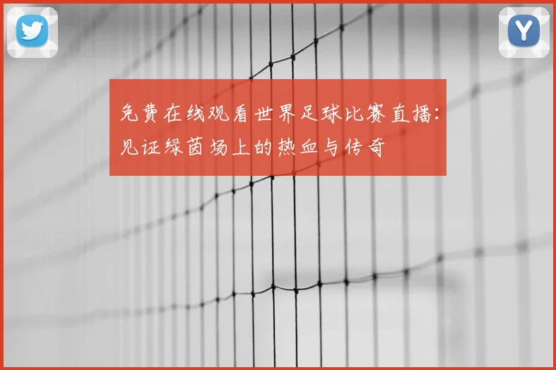 免费在线观看世界足球比赛直播：见证绿茵场上的热血与传奇